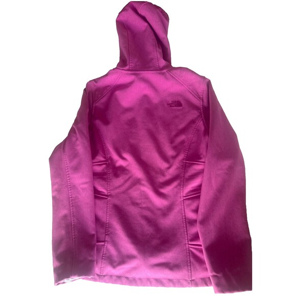 North Face Jacket Womens Medium Pink Lined Wind Rain Resistant Outdoor Classic - Picture 3 of 10